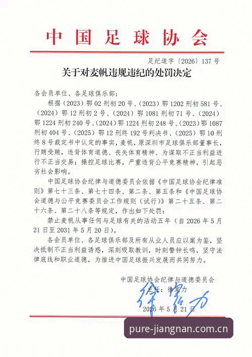 江南中国官网入口使用技巧 中国足协第三批禁足名单深度评测:65人遭重罚,足球反腐风暴再升级